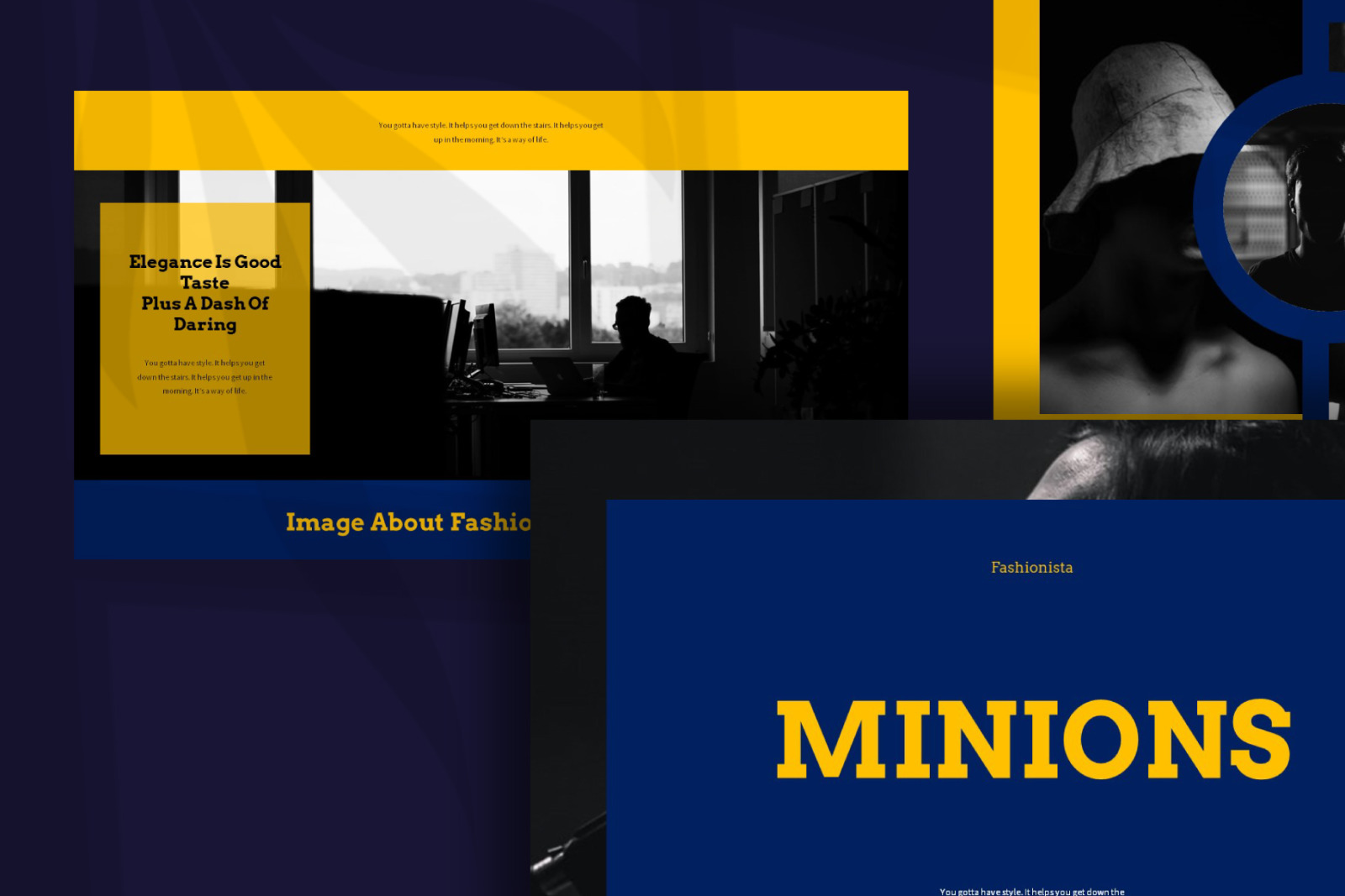 Minion Powerpoint Template Minion Powerpoint Template