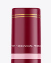 Matte Cosmetic Bottle with Pump Mockup