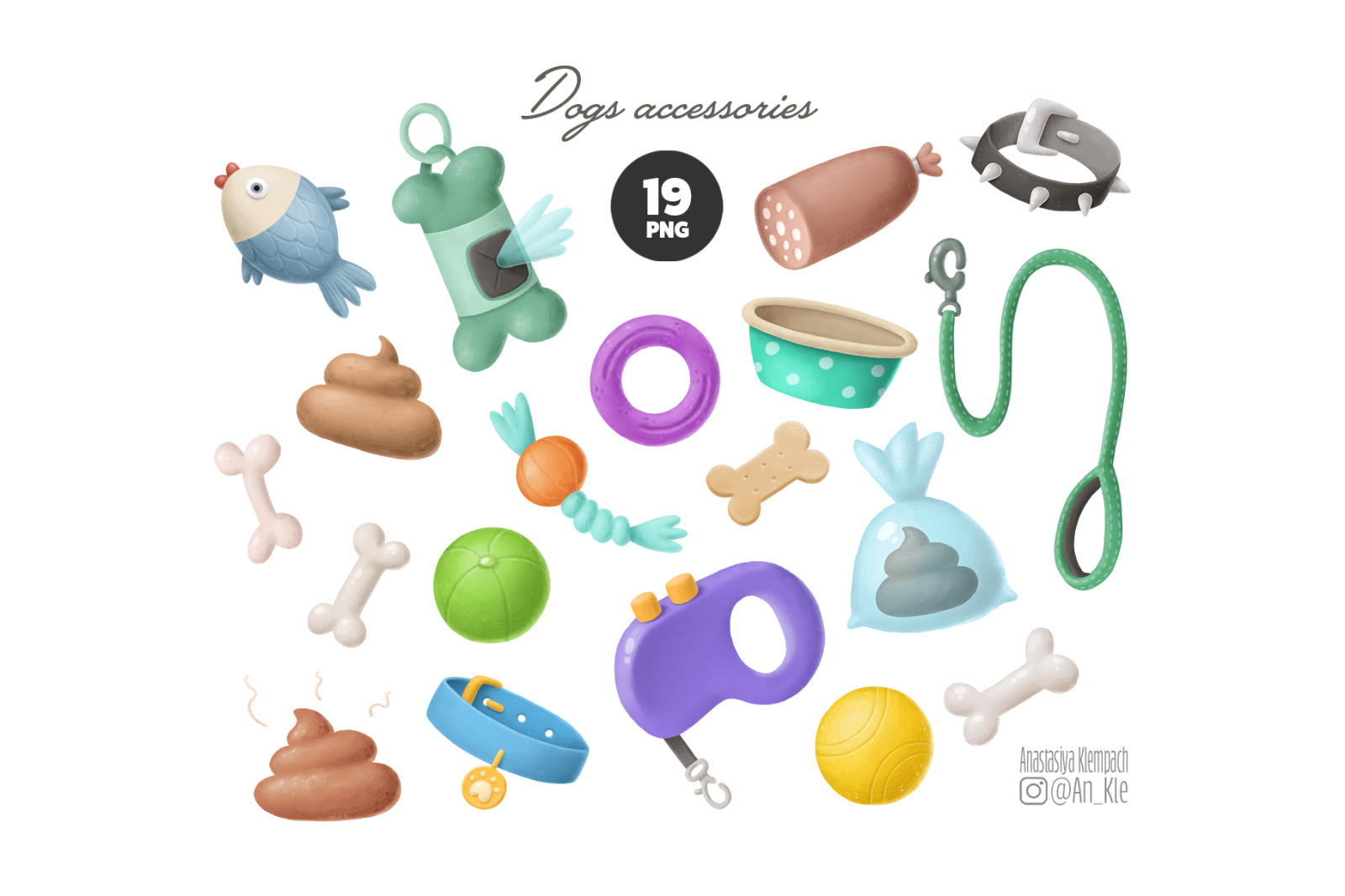 Dog clipart bundle Dog clipart bundle