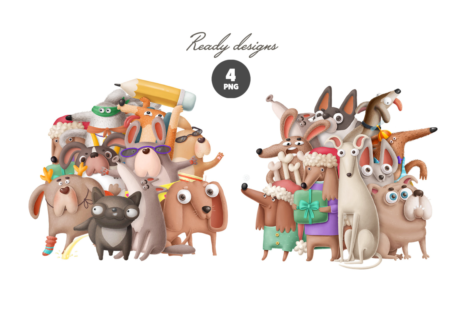 Dog clipart bundle Dog clipart bundle