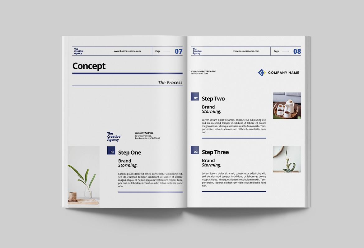 Simple and Elegant Company Proposal Template