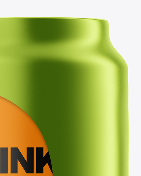 6 Pack Matte Cans Mockup