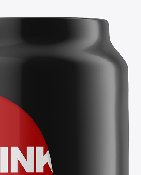 6 Pack Glossy Cans Mockup