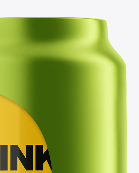 6 Pack Glossy Cans Mockup