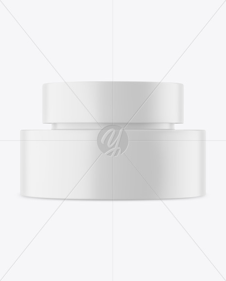 Matte Cosmetic Jar Mockup Matte Cosmetic Jar Mockup