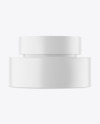Matte Cosmetic Jar Mockup Matte Cosmetic Jar Mockup