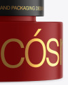 Matte Cosmetic Jar Mockup Matte Cosmetic Jar Mockup