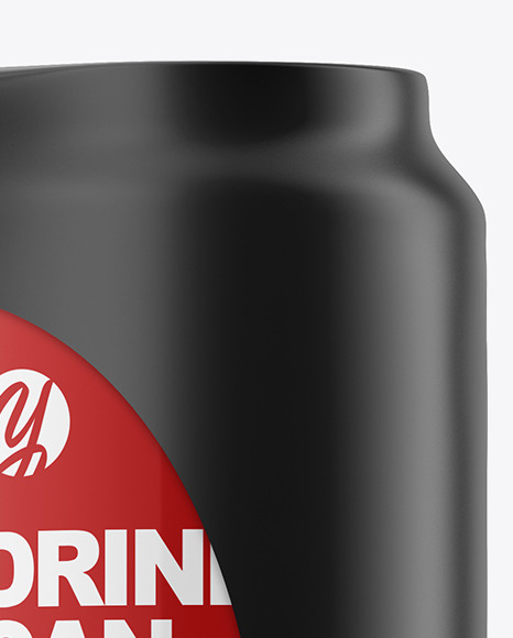 6 Pack Glossy Cans Mockup