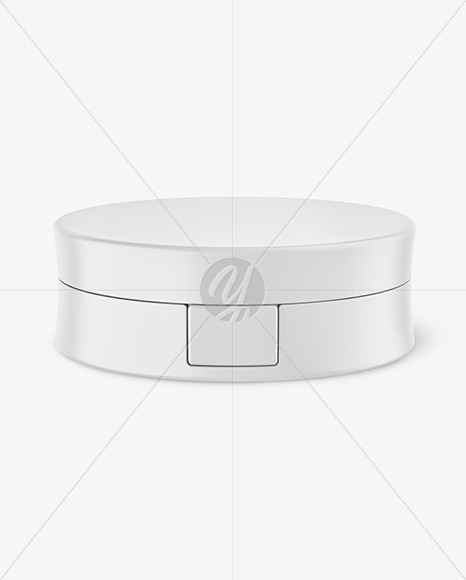 Matte Cosmetic Jar Mockup