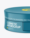 Matte Cosmetic Jar Mockup