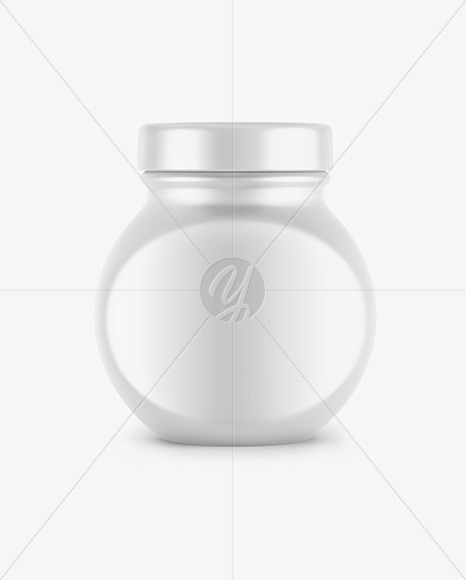 Plastic Jar Mockup