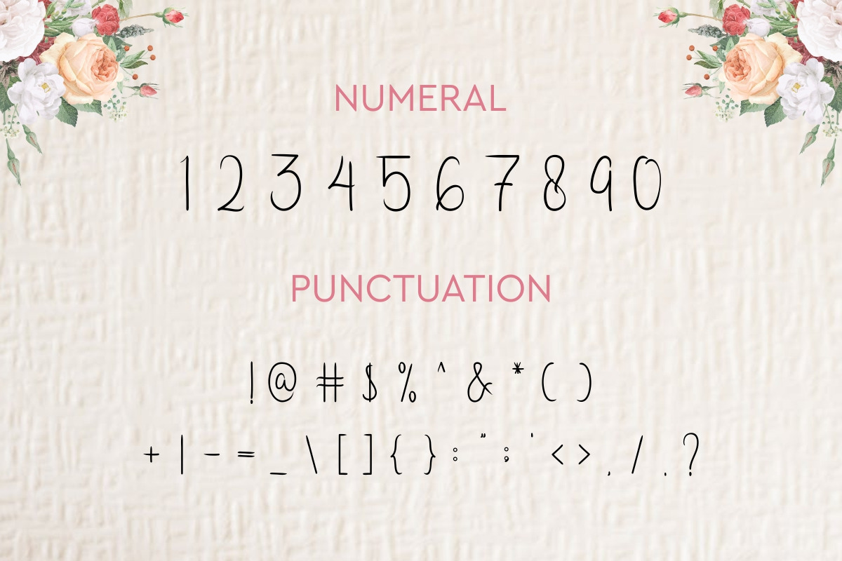 FlowerAdaline Script Font FlowerAdaline Script Font