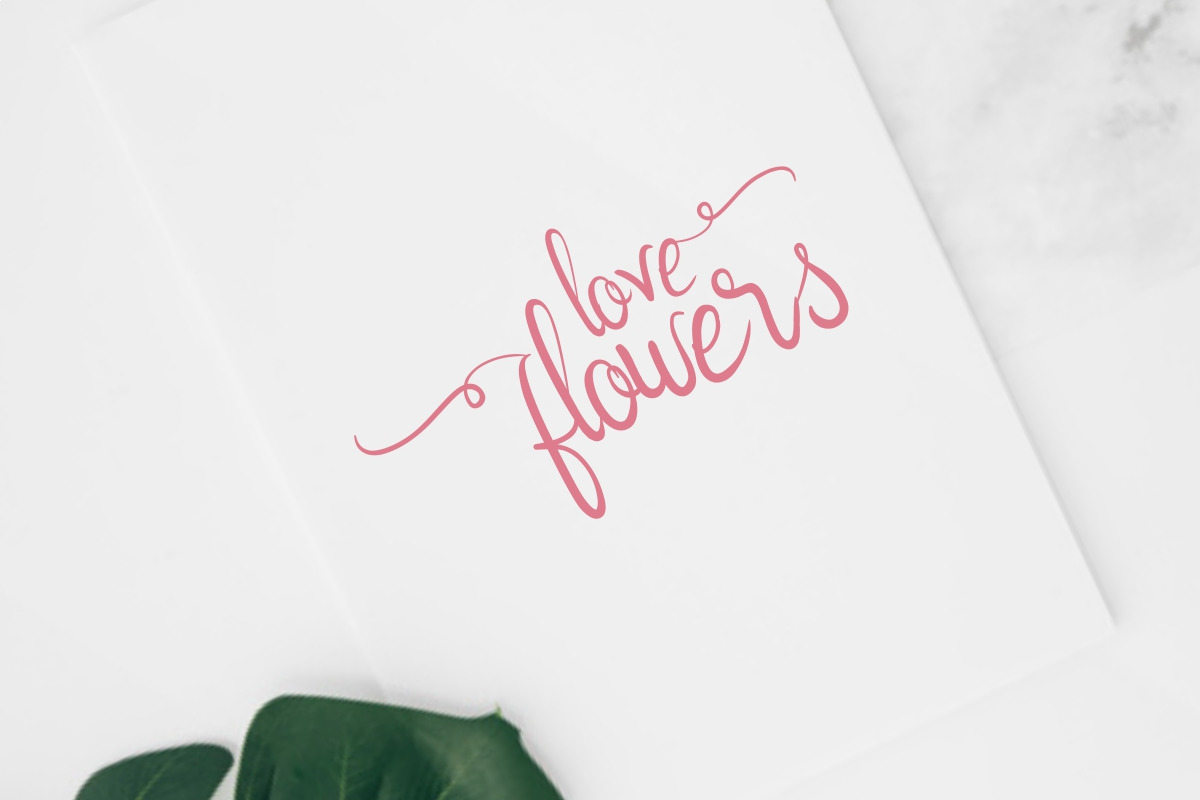 FlowerAdaline Script Font FlowerAdaline Script Font
