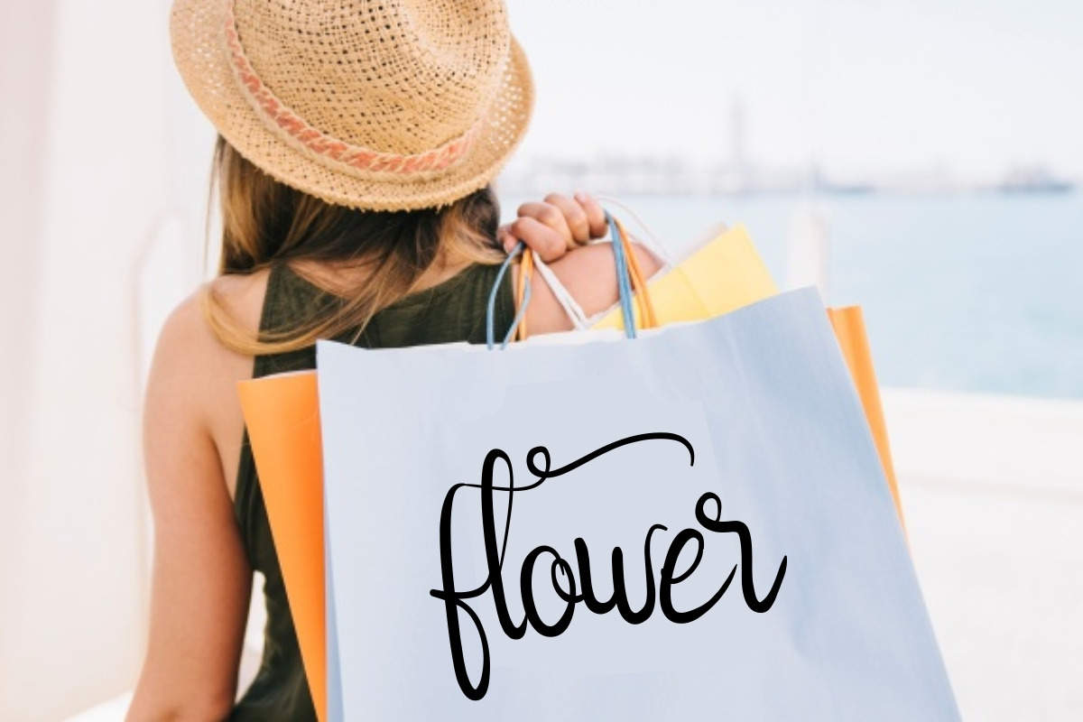 FlowerAdaline Script Font FlowerAdaline Script Font