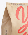 Kraft Paper Flour Bag Mockup