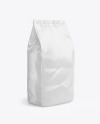 Glossy Paper Flour Bag Mockup