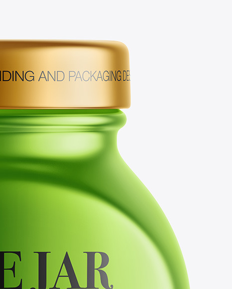 Metallic Jar Mockup