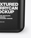 Textured Jerrycan Mockup