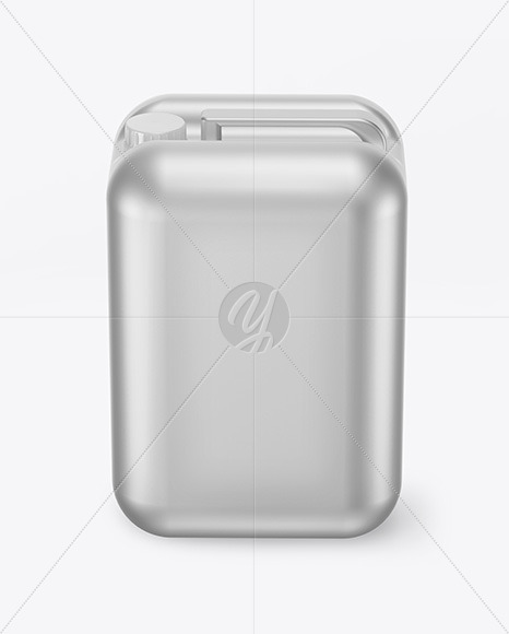 Metallic Jerrycan Mockup