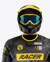 Motocross Racing Kit Mockup - Front View