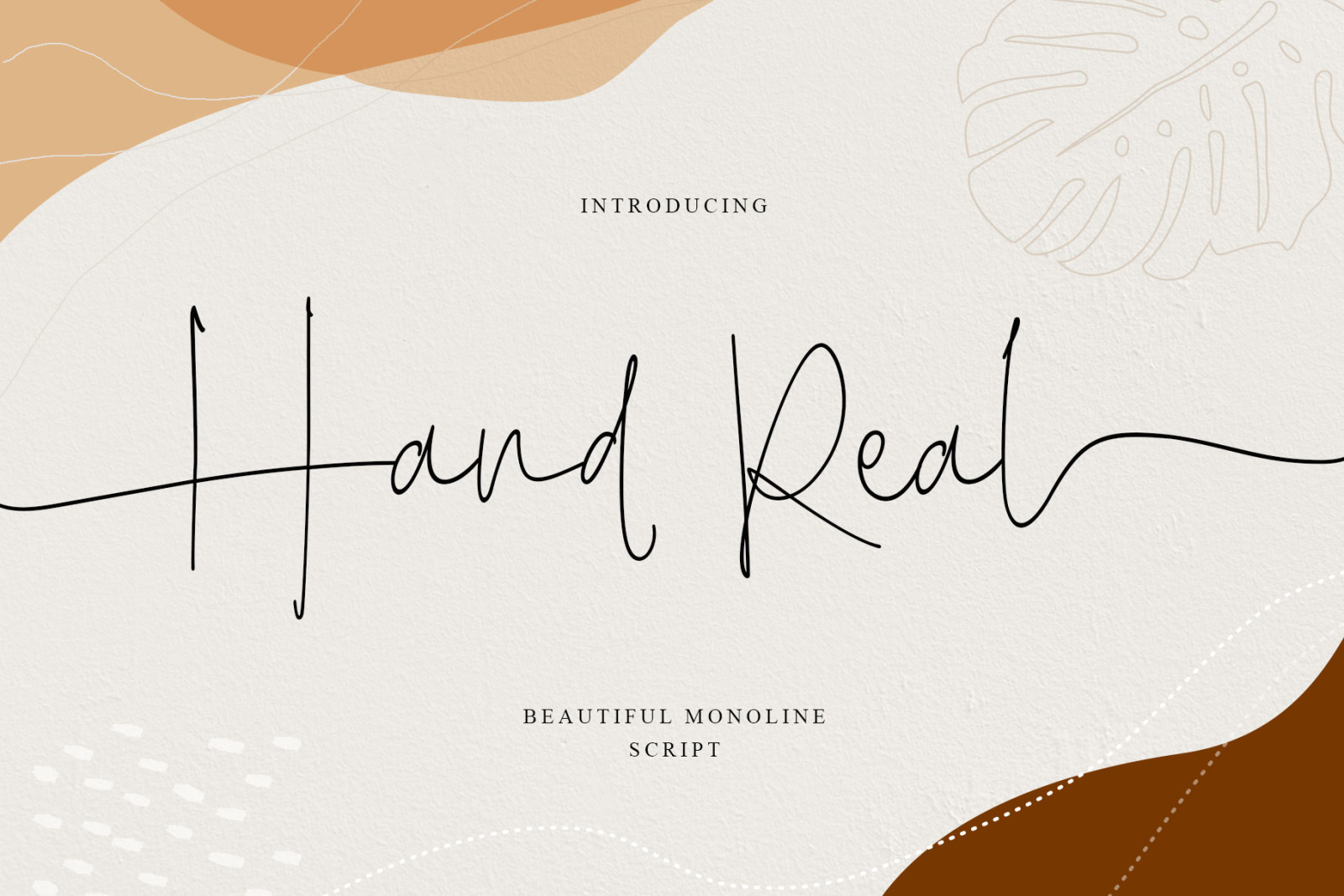 Hand Real Font Hand Real Font