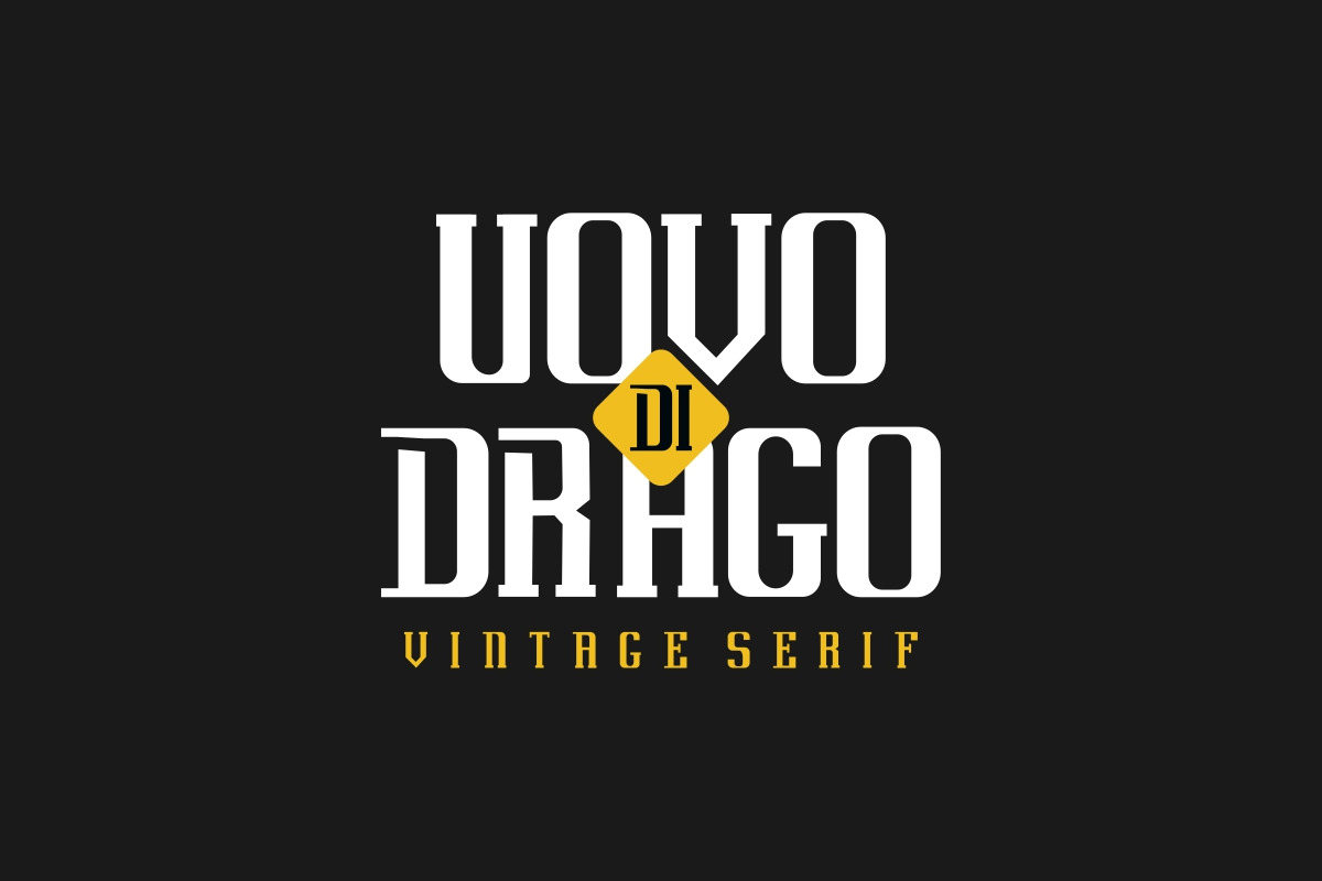 Uovo Di Drago Serif Font Uovo Di Drago Serif Font