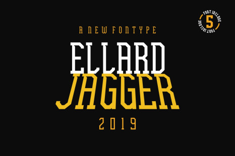 EllardJagger Serif Fonts - Law