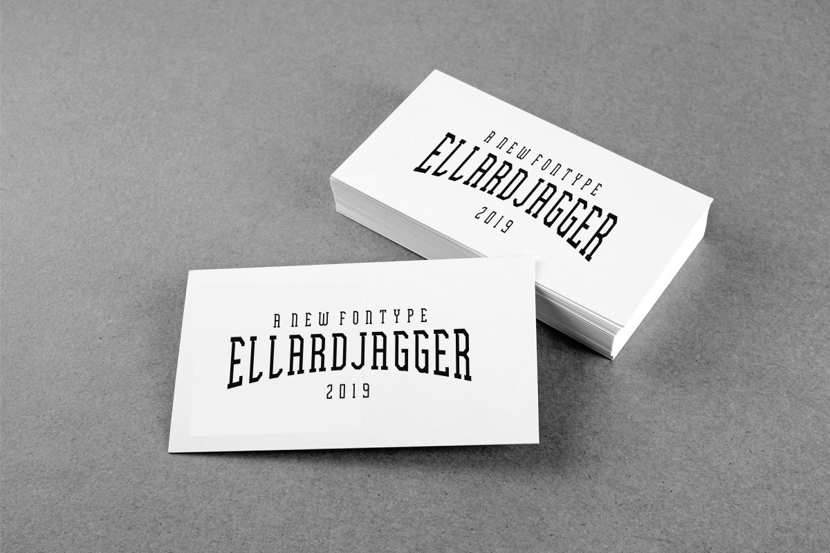 EllardJagger Serif Fonts