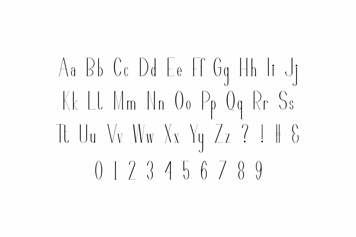 Flatters Serif Font Flatters Serif Font