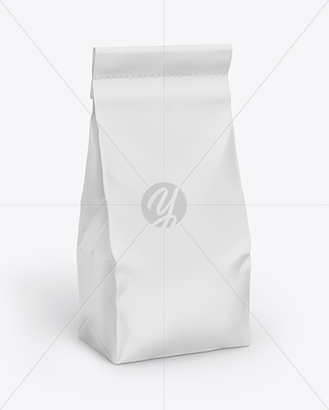 Matte Food Bag Mockup