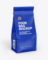 Matte Food Bag Mockup