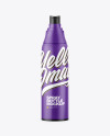 Matte Spray Bottle Mockup