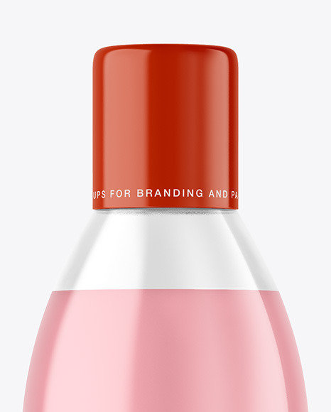 Clear Liquid Soap Bottle Mockup