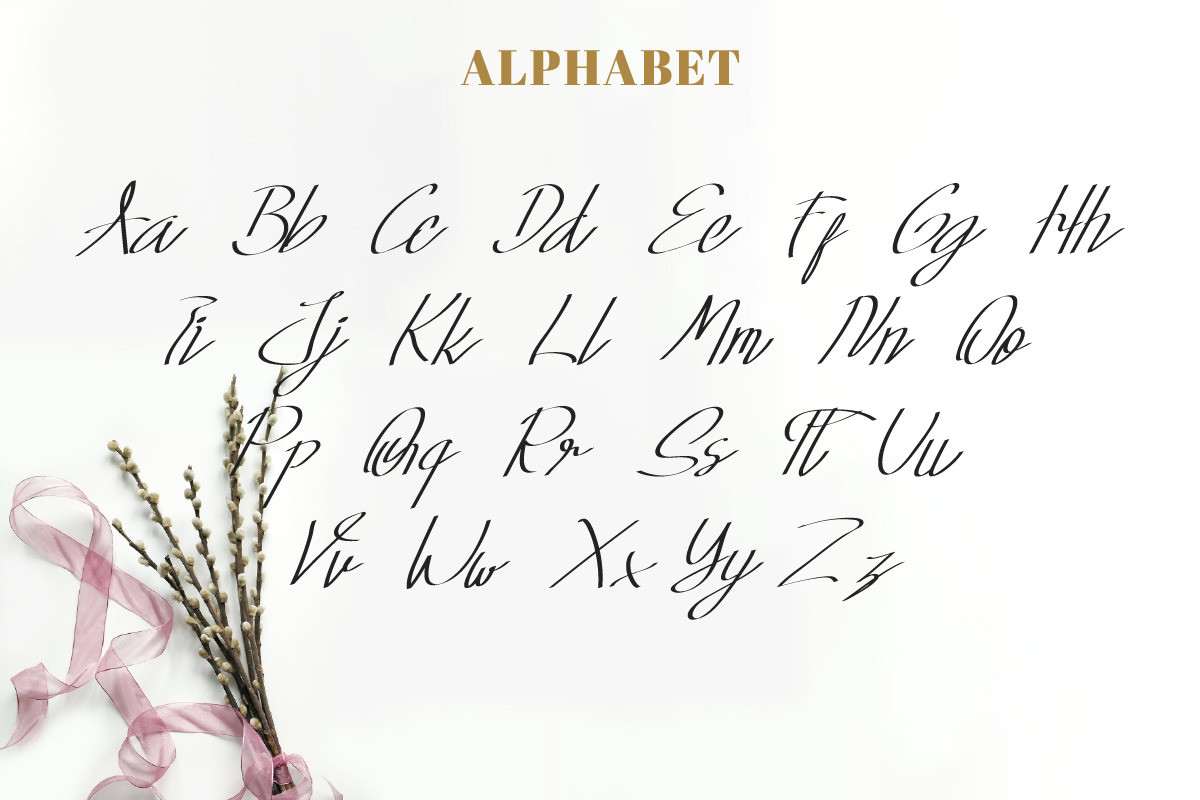 Long Knive Calligraphy Font Long Knive Calligraphy Font
