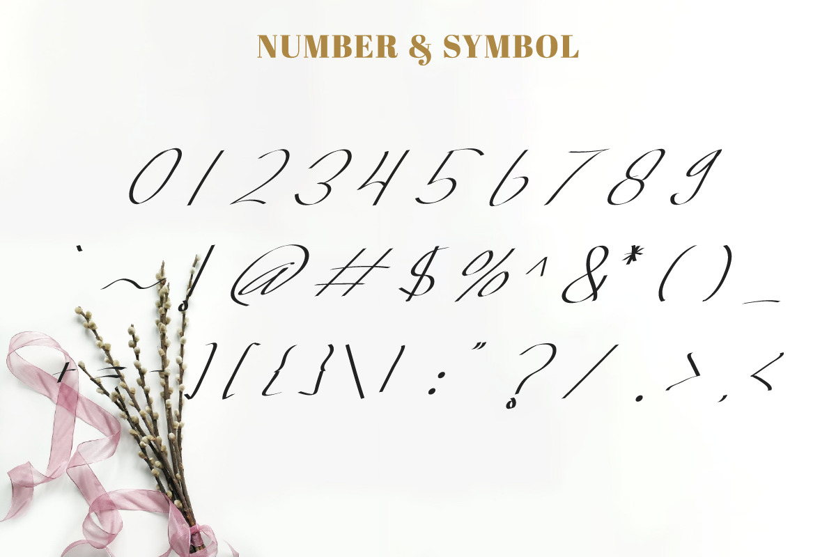 Long Knive Calligraphy Font Long Knive Calligraphy Font