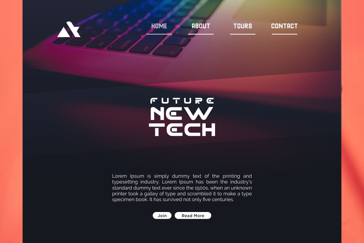 XHARP Futuristic Modern Font