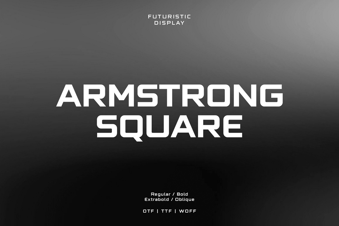 Armstrong Square Font Armstrong Square Font