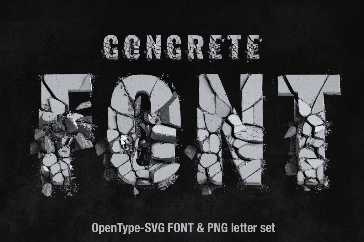 FOT Concrete Font