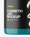 Glossy Cosmetic Jar Mockup