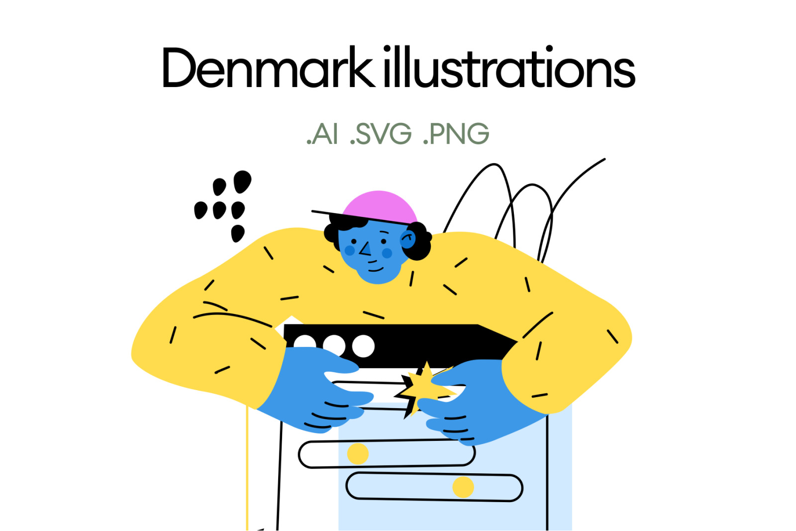 Denmark Illustrations Denmark Illustrations
