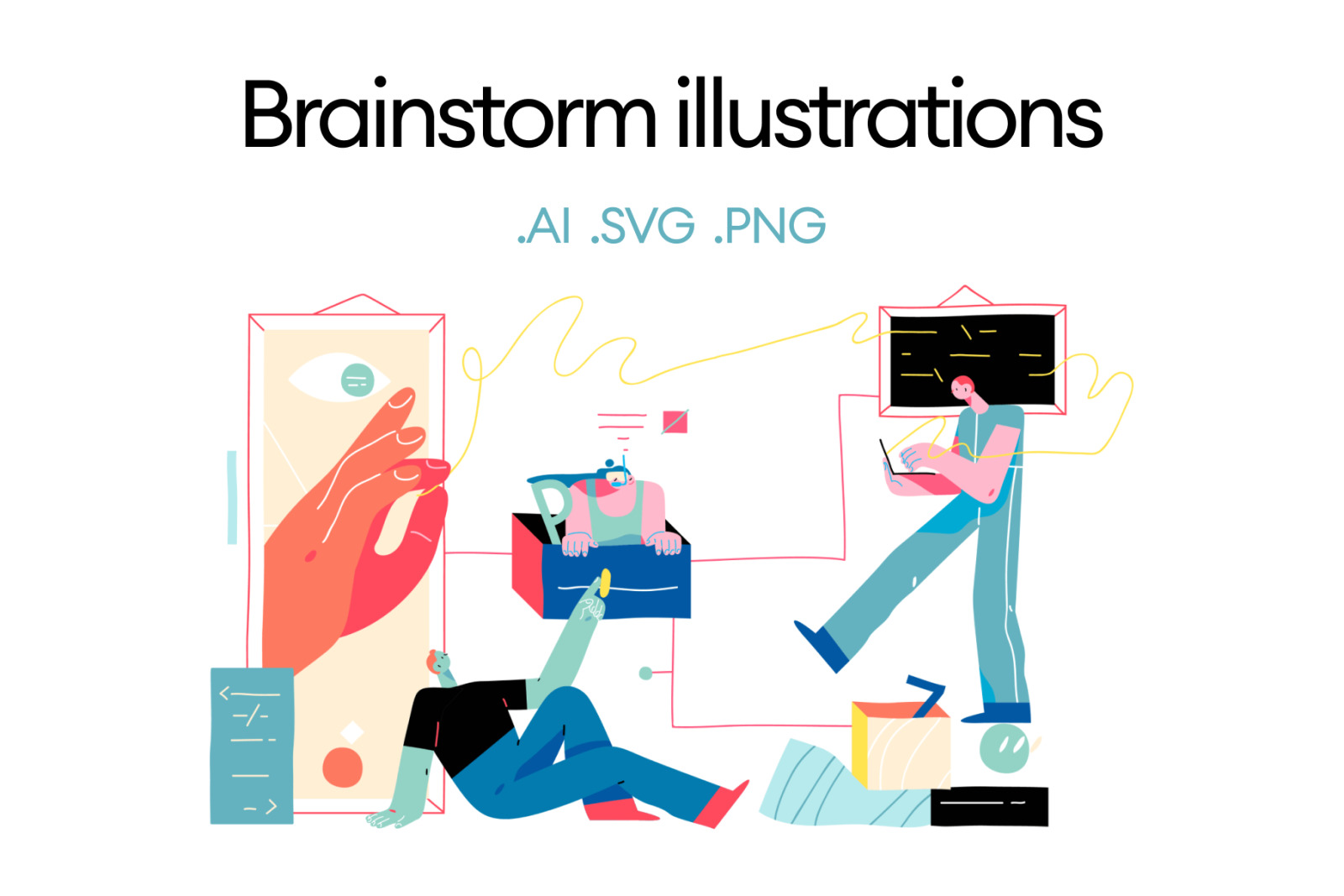 Brainstorm Illustrations Brainstorm Illustrations