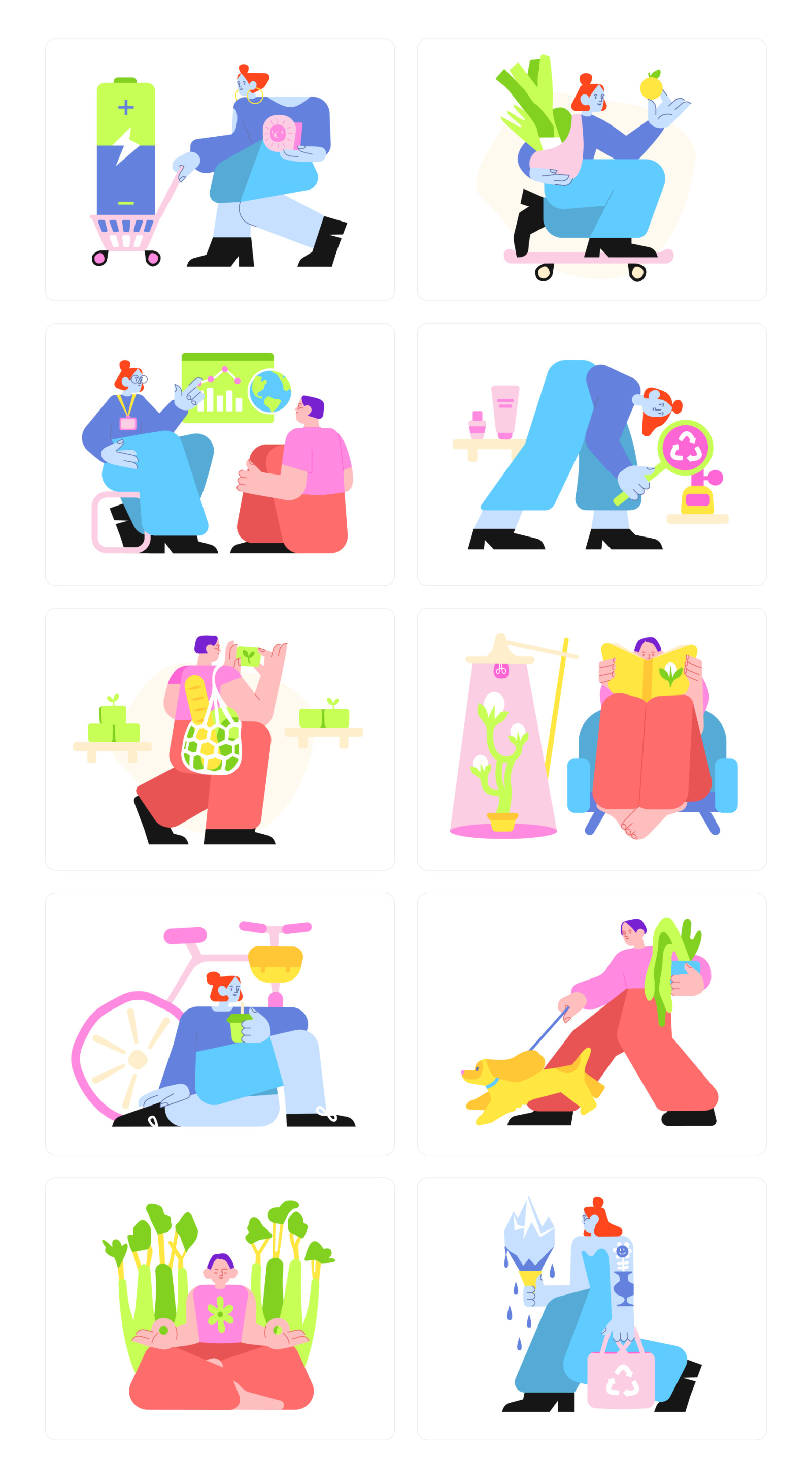 Eco Life Illustrations Eco Life Illustrations