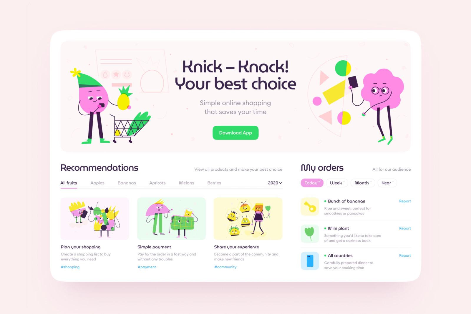 Knick-Knacks Illustrations Knick-Knacks Illustrations