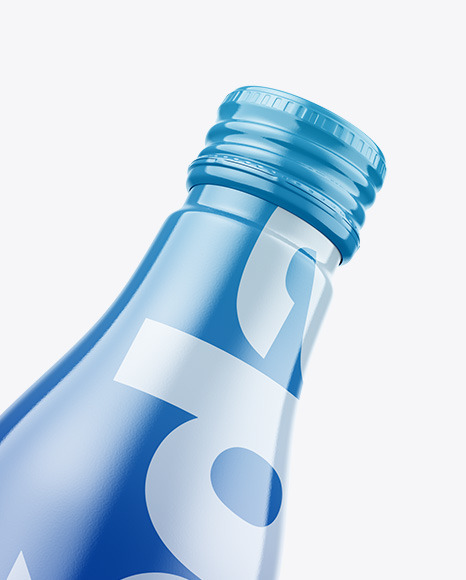 Fly Glossy Drink Bottle Mockup