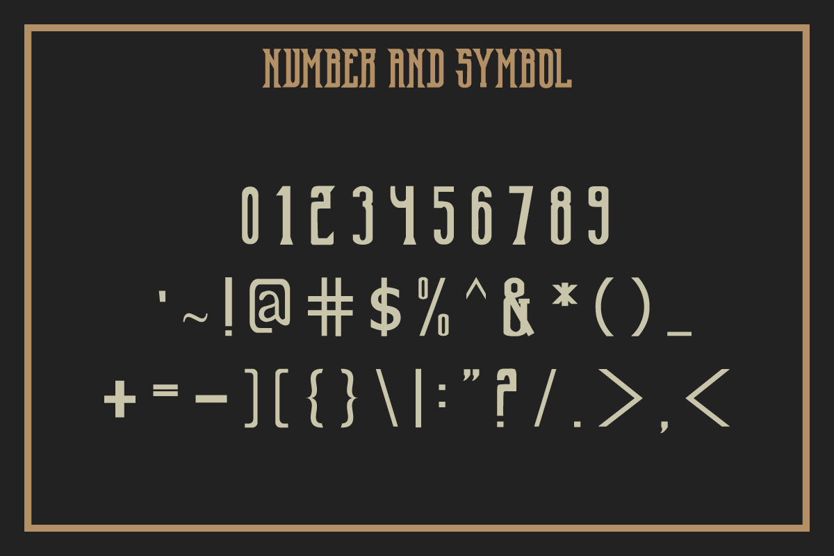 OldExcalibur Vintage Font OldExcalibur Vintage Font