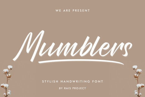 Mumblers Font - Original