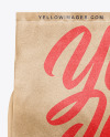 Kraft Paper Flour Bag Mockup