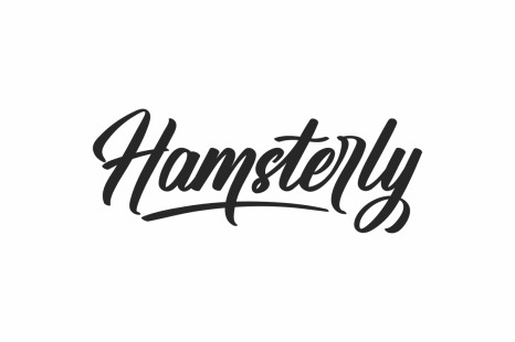 Hamsterly Brush Font - Original