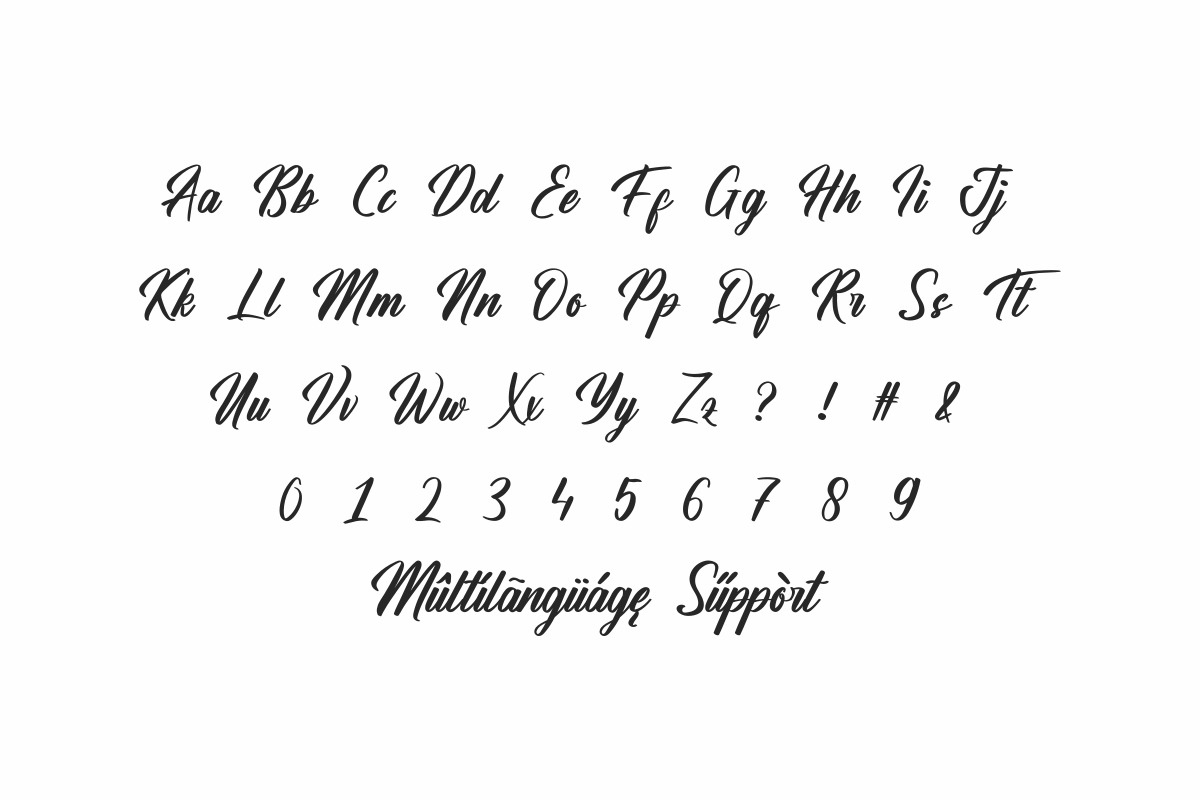 Hamsterly Brush Font Hamsterly Brush Font
