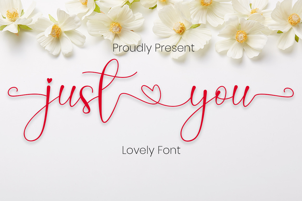 Just You Font Just You Font